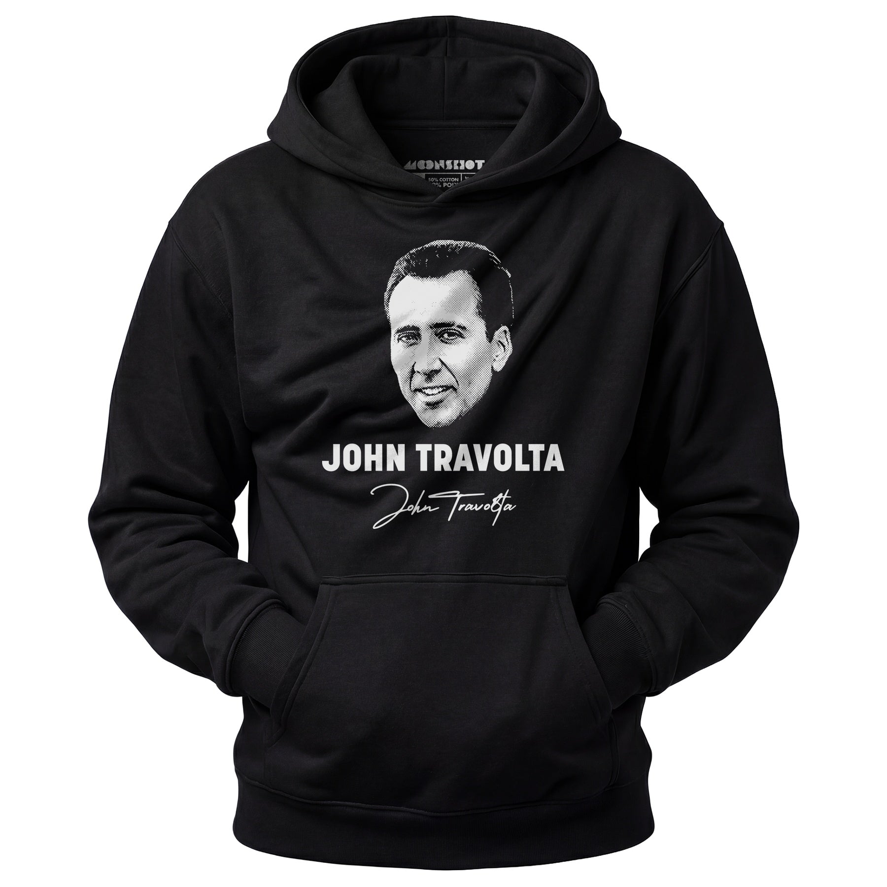 John Travolta - Nicolas Cage Face Off Mashup - Unisex Hoodie