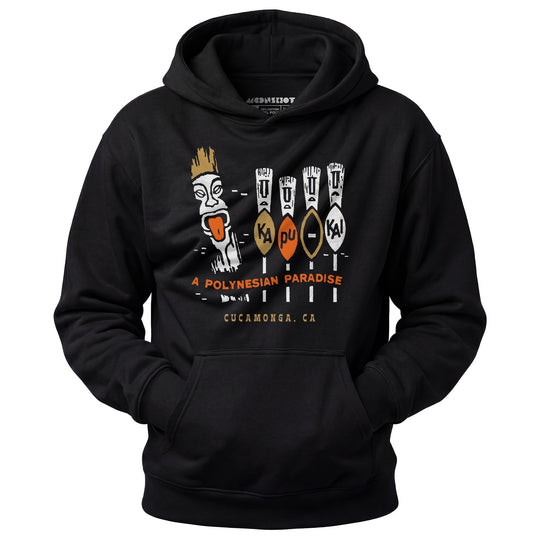 Kapu Kai - Cucamonga, CA - Vintage Tiki Bar - Unisex Hoodie