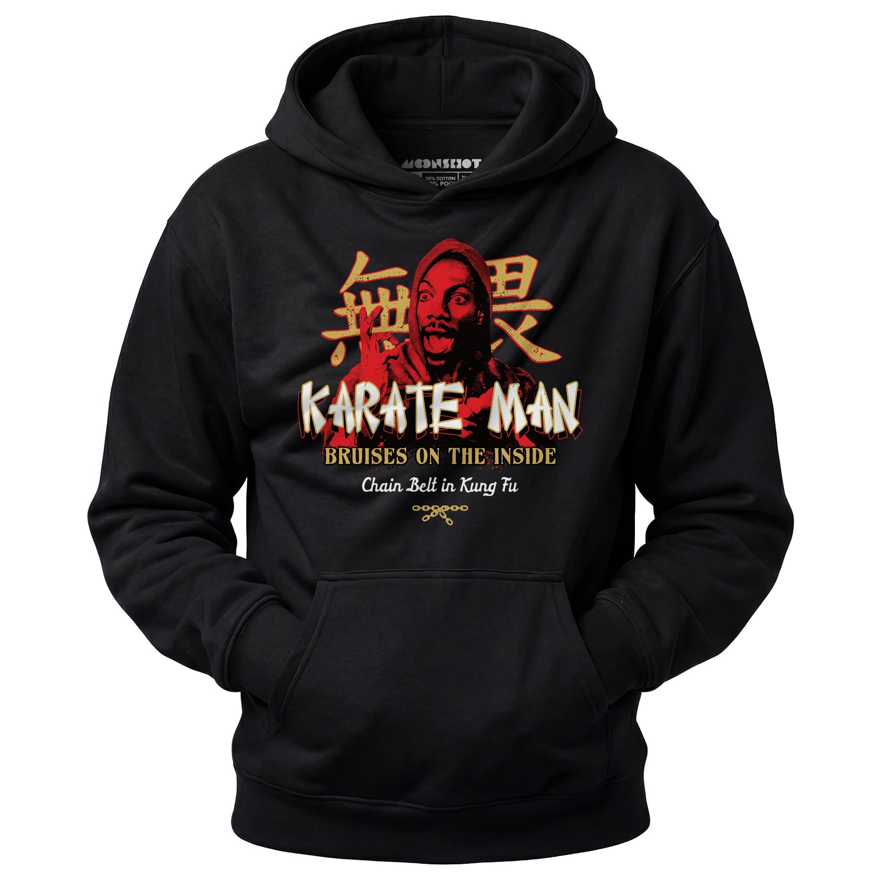 Karate Man - Chain Belt in Kung Fu - Unisex Hoodie