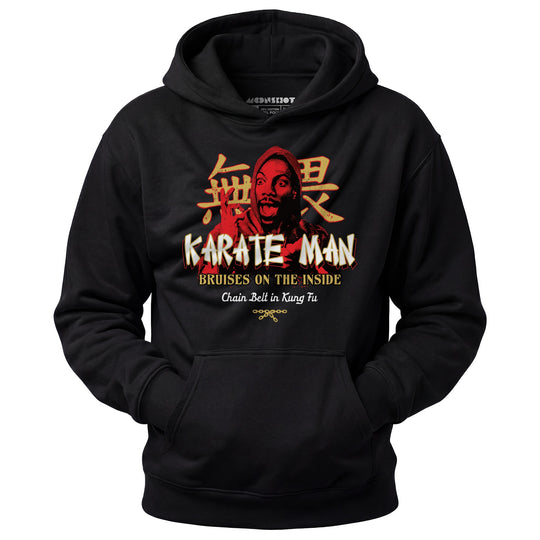 Karate Man - Chain Belt in Kung Fu - Unisex Hoodie
