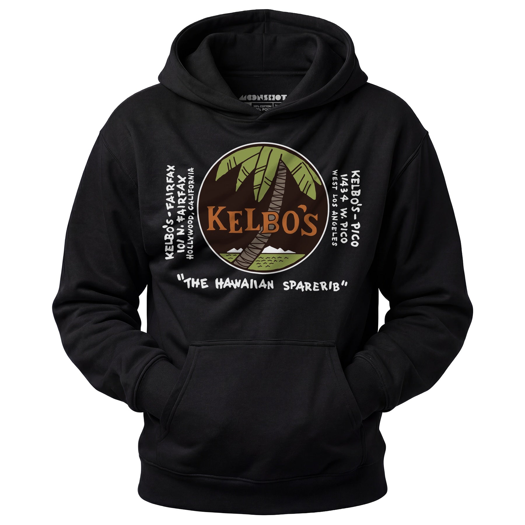Kelbo's - Los Angeles, CA - Vintage Tiki Bar - Unisex Hoodie