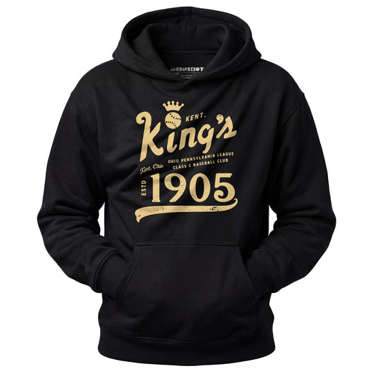 Kent Kings - Ohio - Vintage Defunct Baseball Teams - Unisex Hoodie