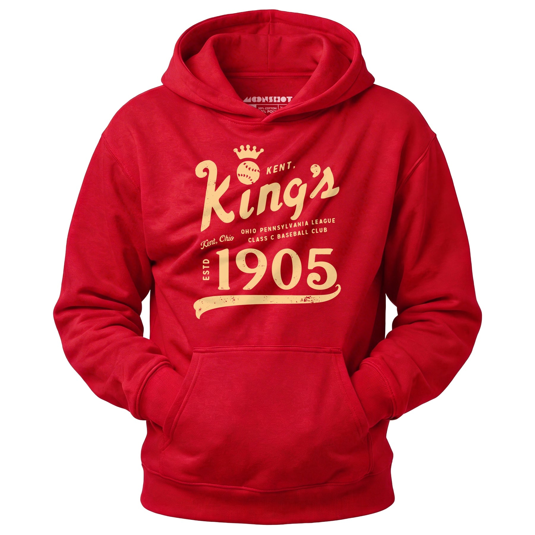 Kent Kings - Ohio - Vintage Defunct Baseball Teams - Unisex Hoodie