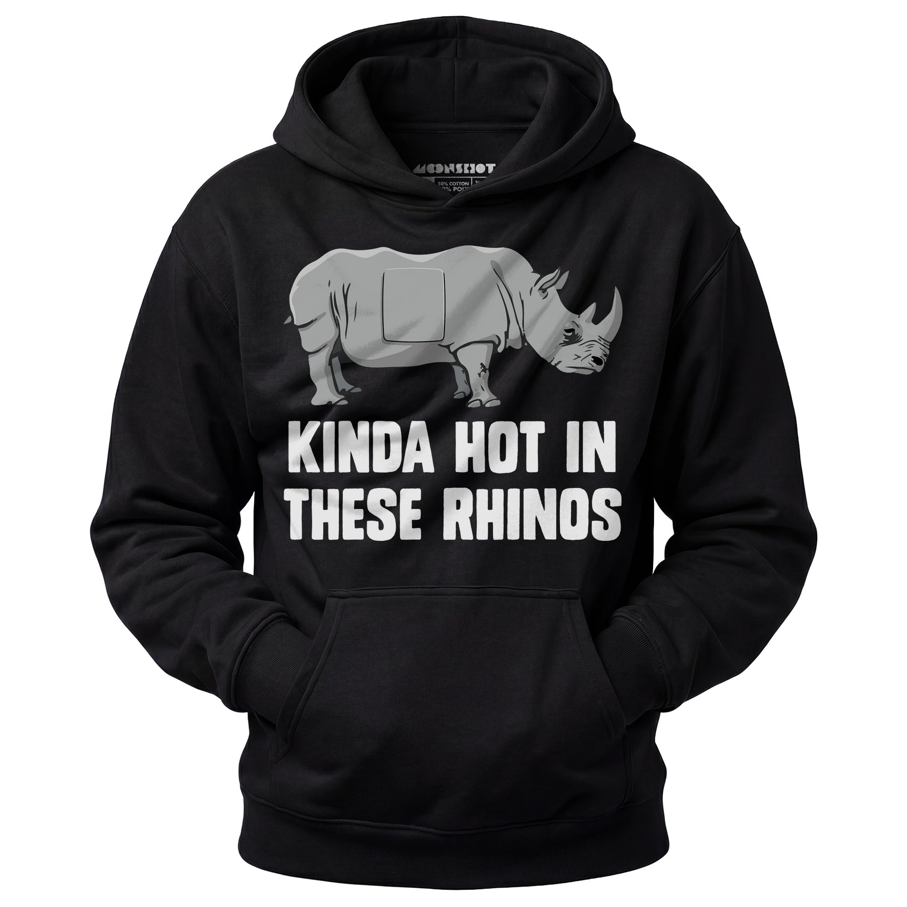 Kinda Hot in These Rhinos - Unisex Hoodie