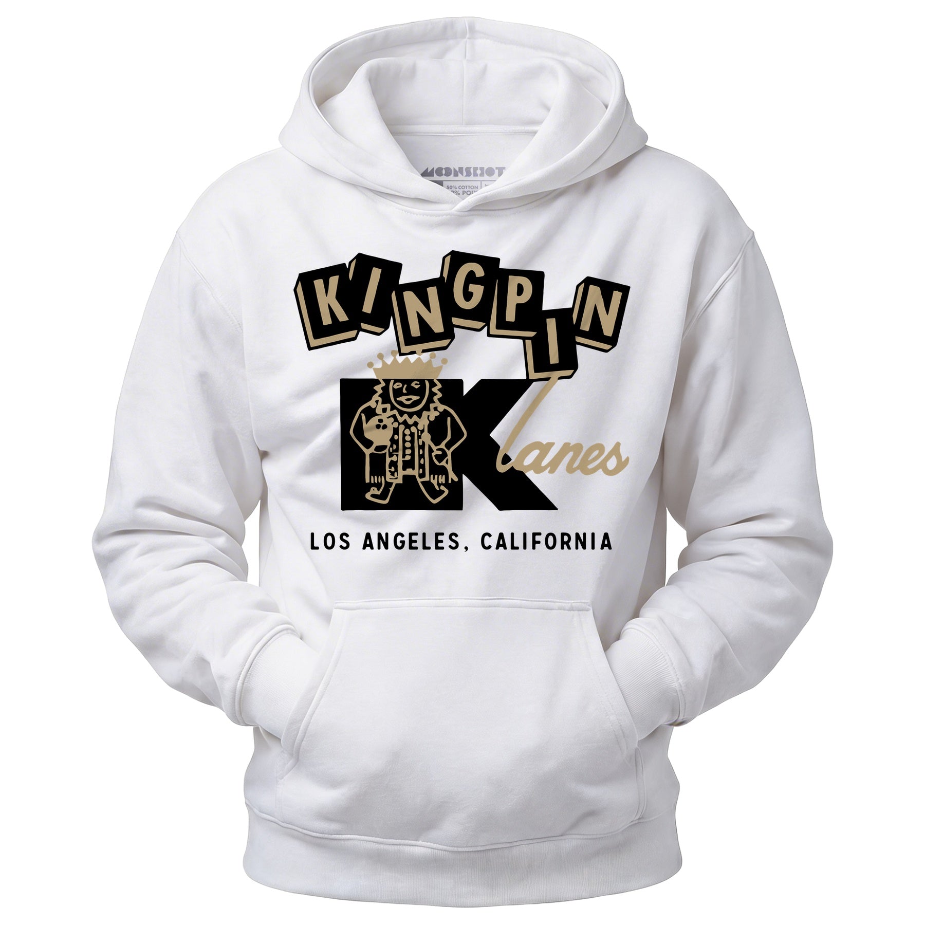 Kingpin Lanes - Los Angeles, CA - Vintage Bowling Alley - Unisex Hoodie