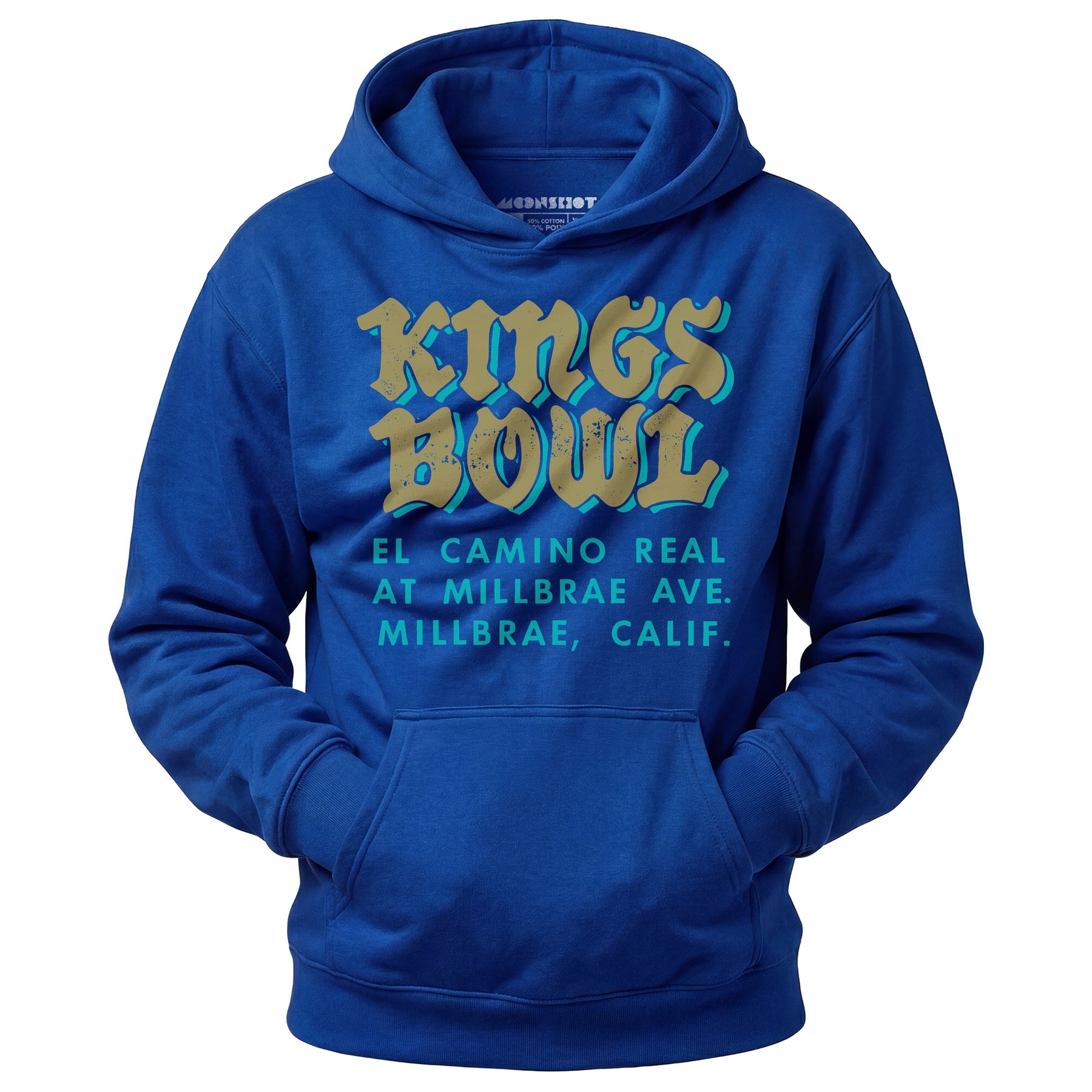 Kings Bowl - Millbrae, CA - Vintage Bowling Alley - Unisex Hoodie