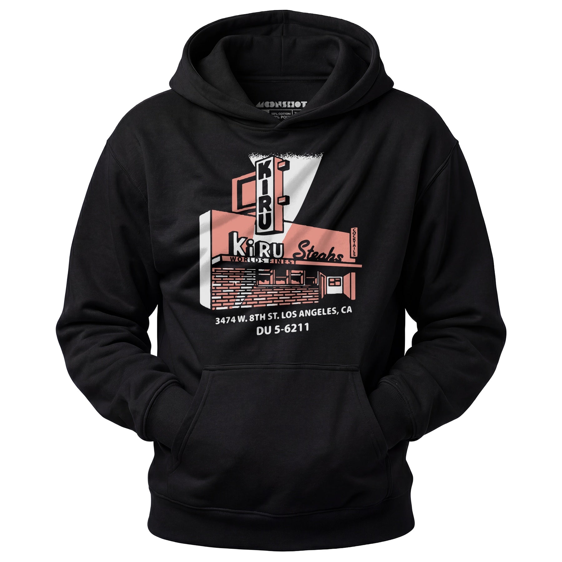 Kiru Steaks - Los Angeles, CA - Vintage Restaurant - Unisex Hoodie