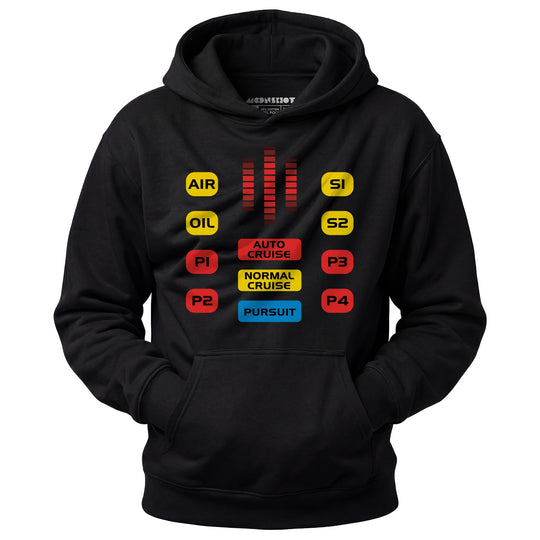 Knight Rider KITT Console - Unisex Hoodie