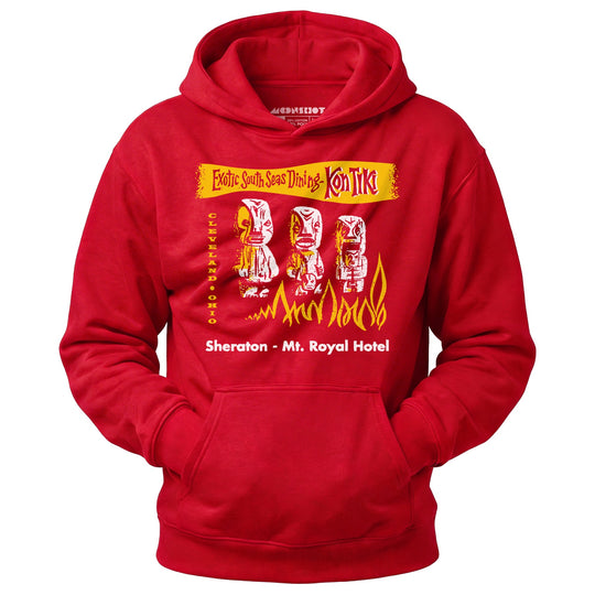 Kon-Tiki v2 - Cleveland, OH - Vintage Tiki Bar - Unisex Hoodie