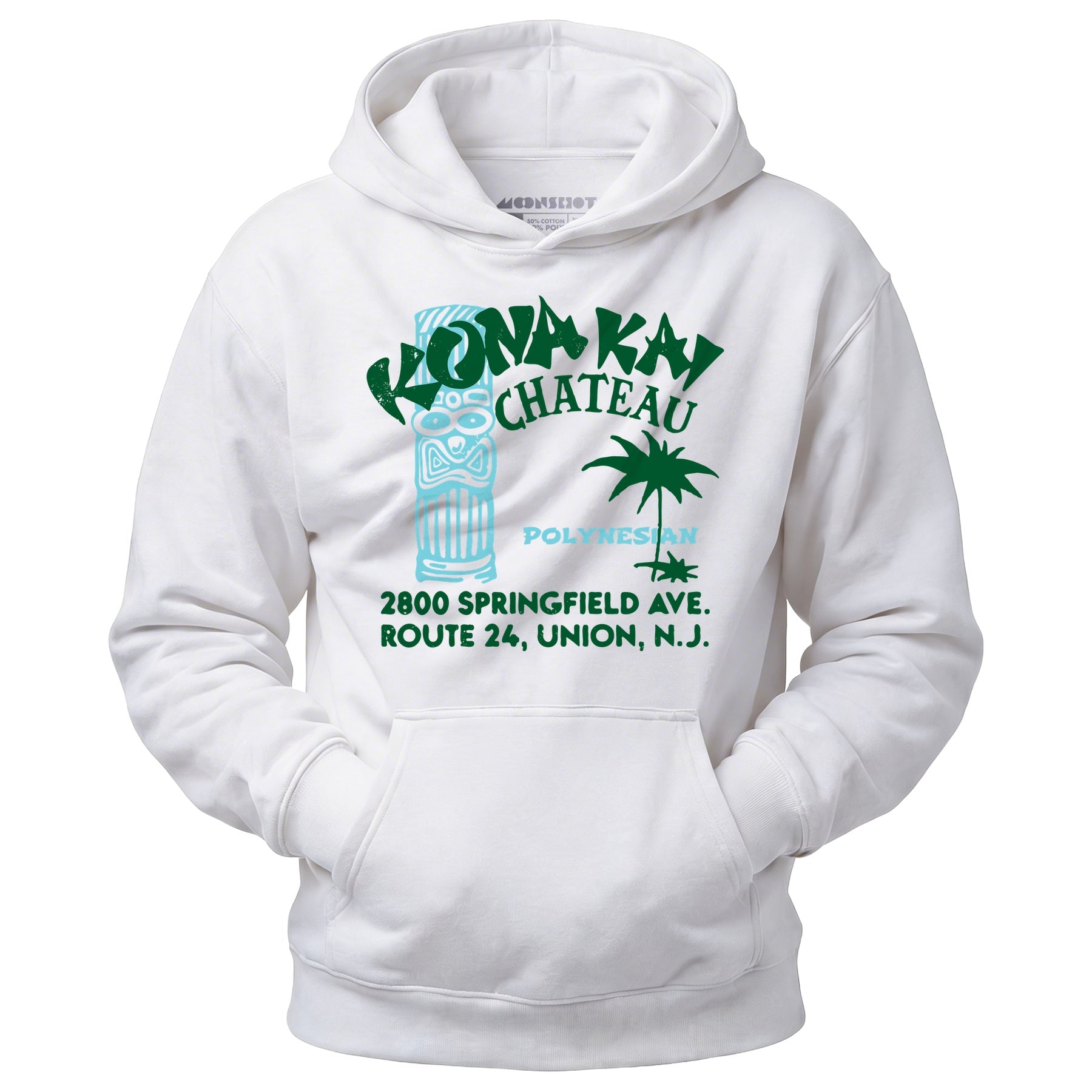 Kona Kai Chateau - Union, NJ - Vintage Tiki Bar - Unisex Hoodie