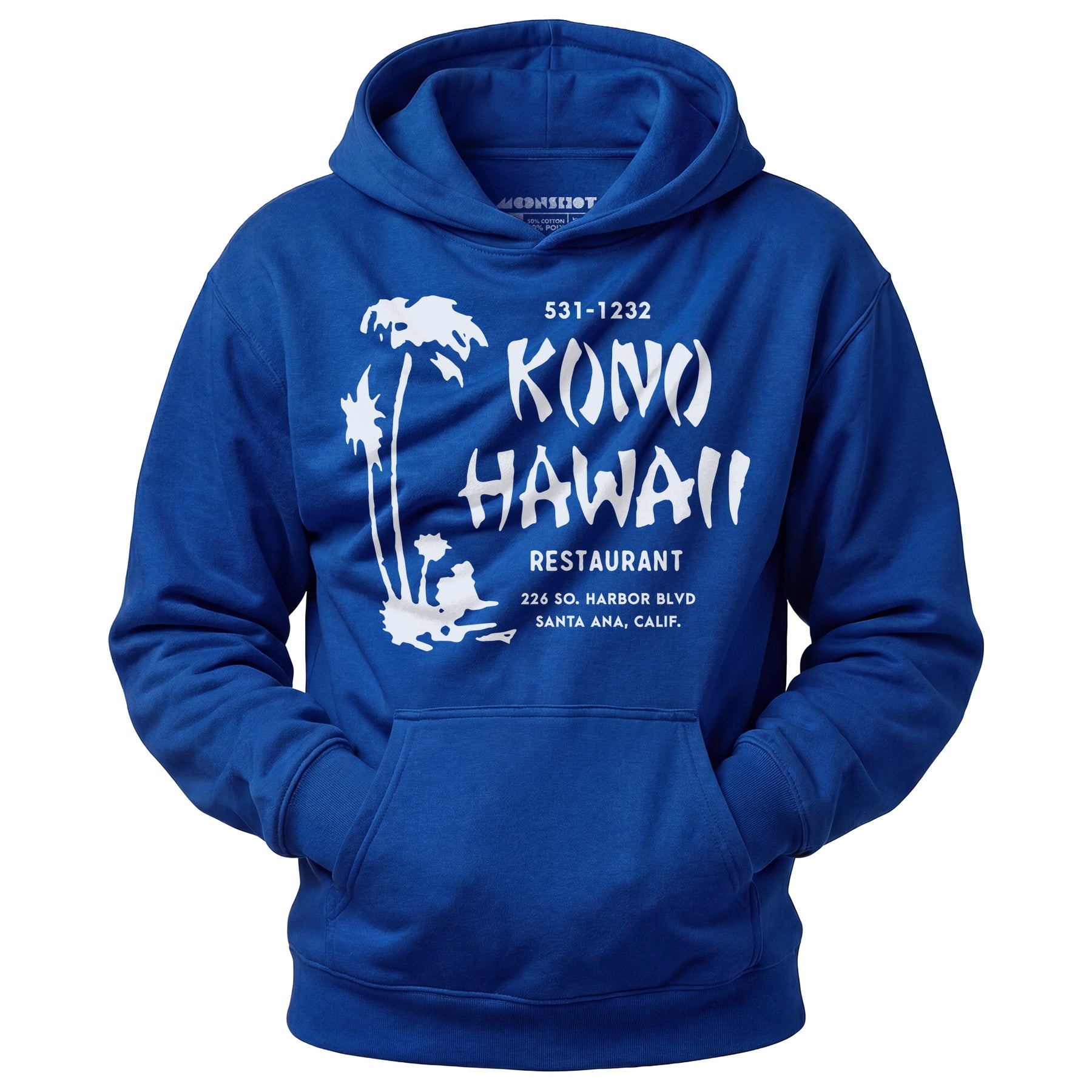 Kono Hawaii - Santa Ana, CA - Vintage Tiki Bar - Unisex Hoodie