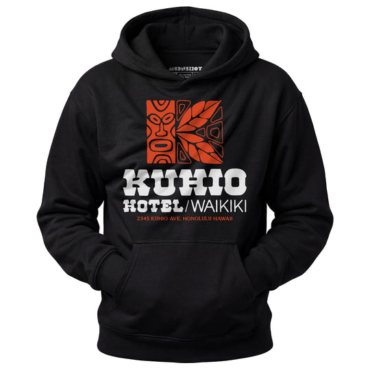 Kuhio Hotel - Waikiki, Hawaii - Vintage Hotel - Unisex Hoodie