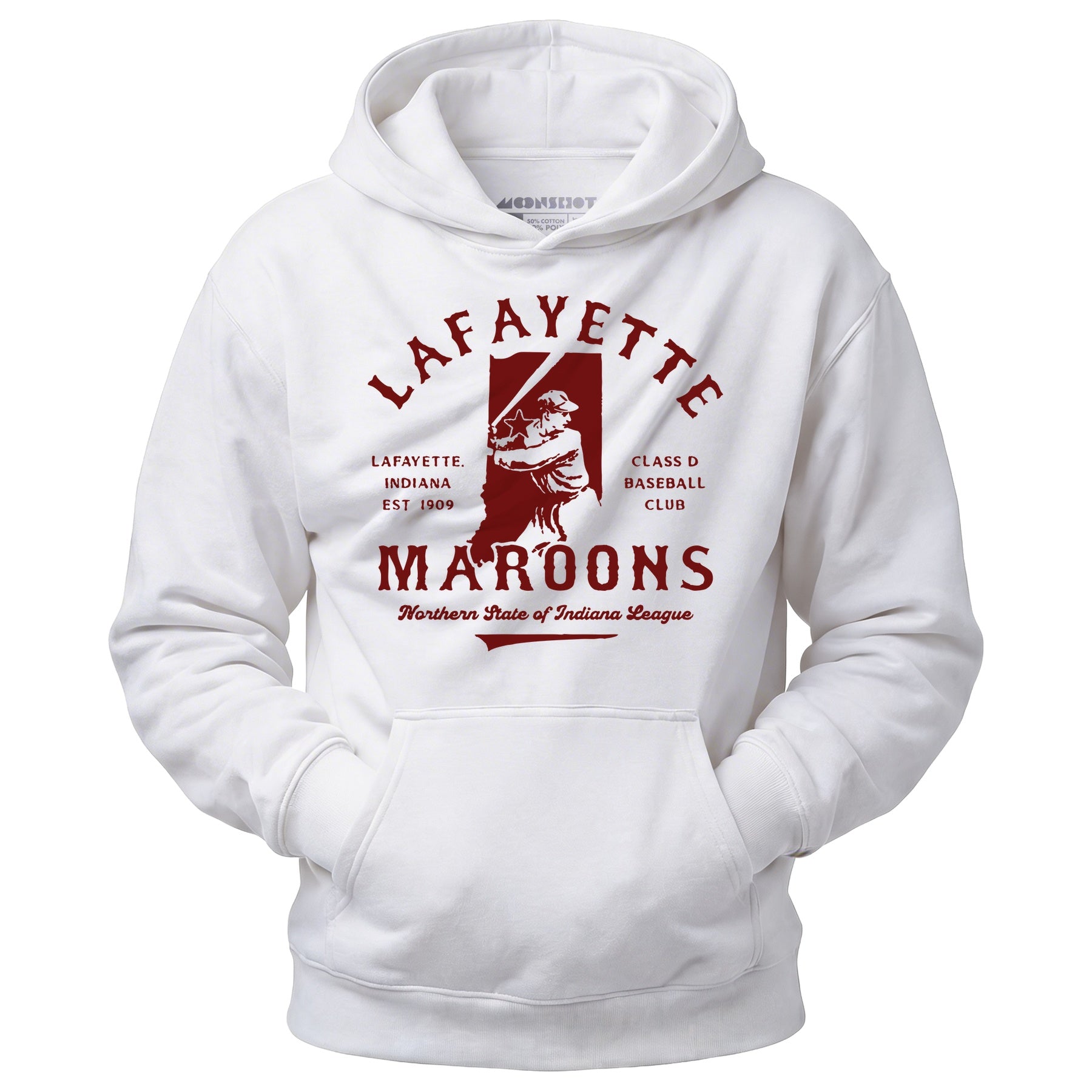 Lafayette Maroons - Indiana - Vintage Defunct Baseball Teams - Unisex Hoodie
