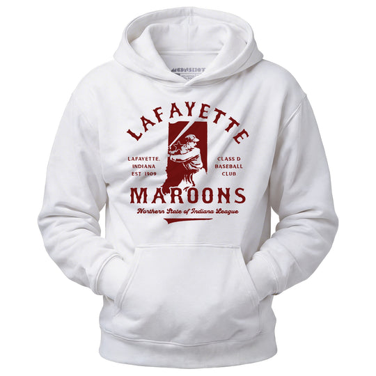 Lafayette Maroons - Indiana - Vintage Defunct Baseball Teams - Unisex Hoodie