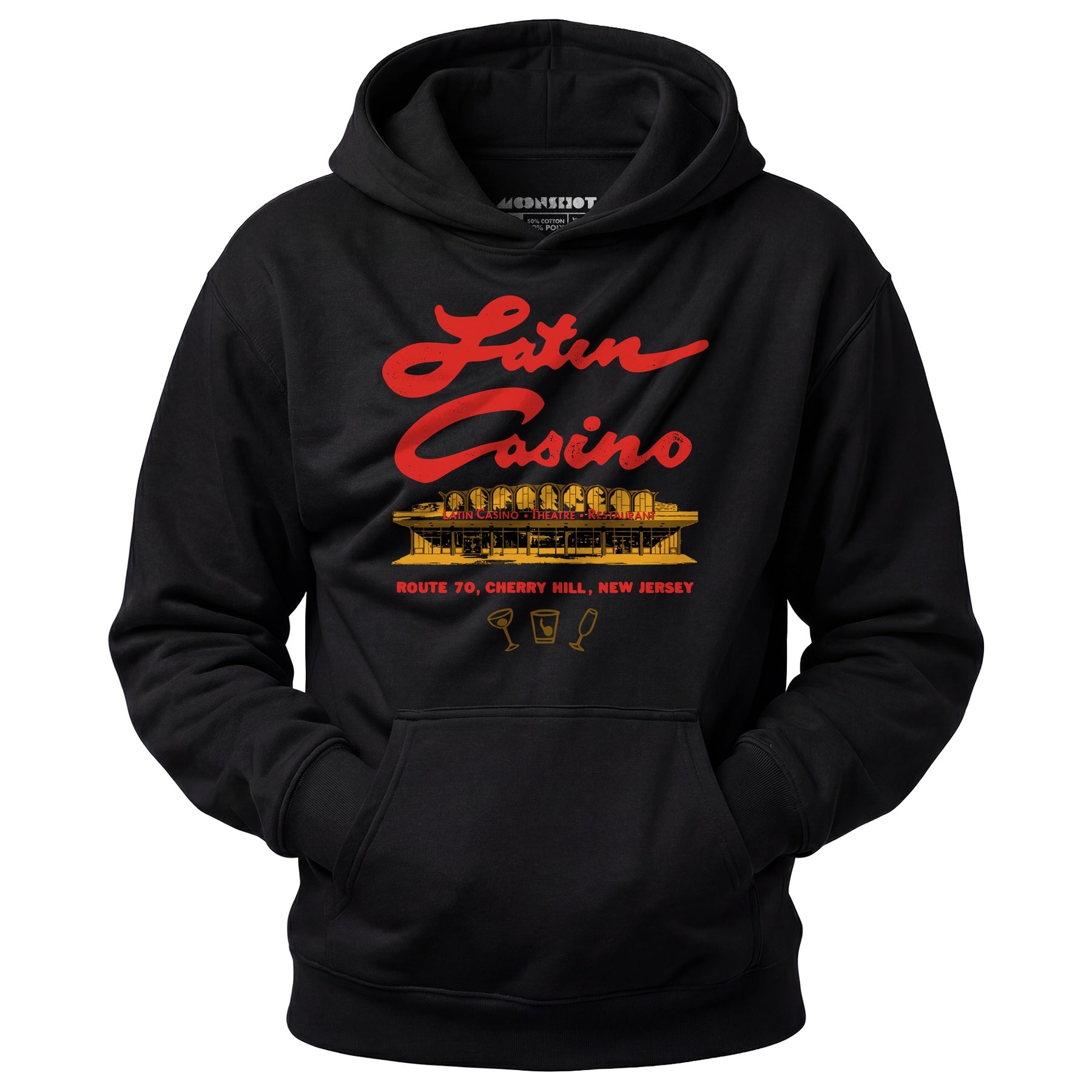 Latin Casino v3 - Cherry Hill, NJ - Vintage Nightclub - Unisex Hoodie