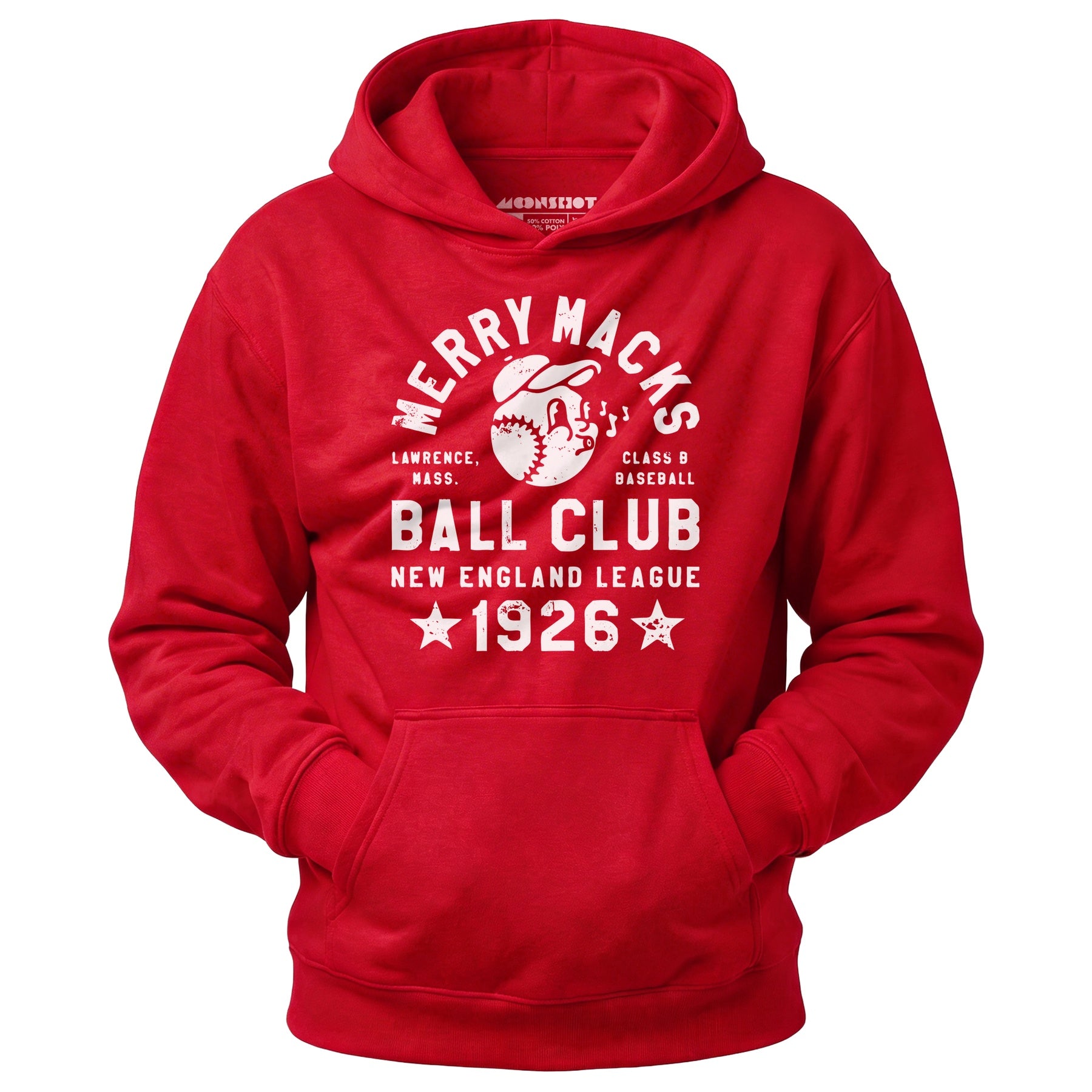 Lawrence Merry Macks - Massachusetts - Vintage Defunct Baseball Teams - Unisex Hoodie