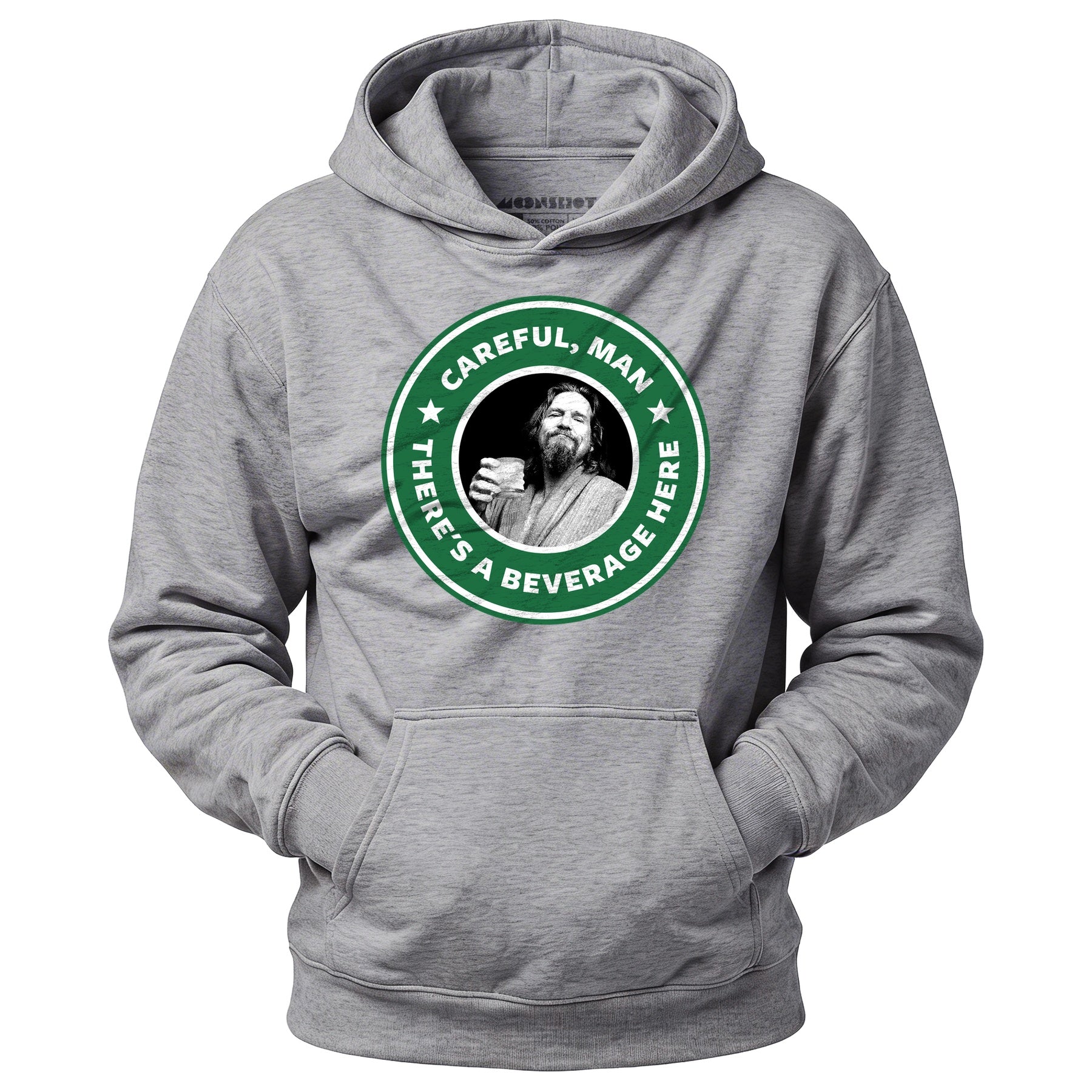 Lebowski - Careful, Man - There's a Beverage Here - Unisex Hoodie