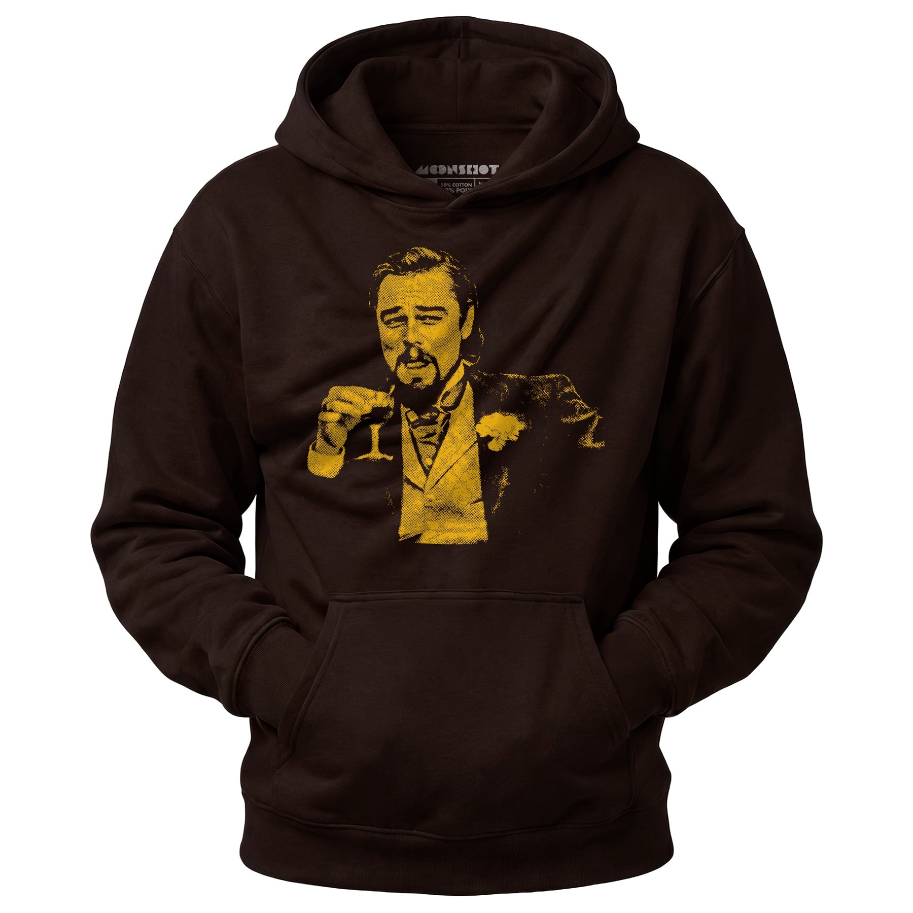 Leonardo DiCaprio Django Laughing Reaction Meme - Unisex Hoodie