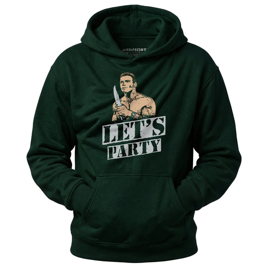 Let's Party - Commando - Unisex Hoodie