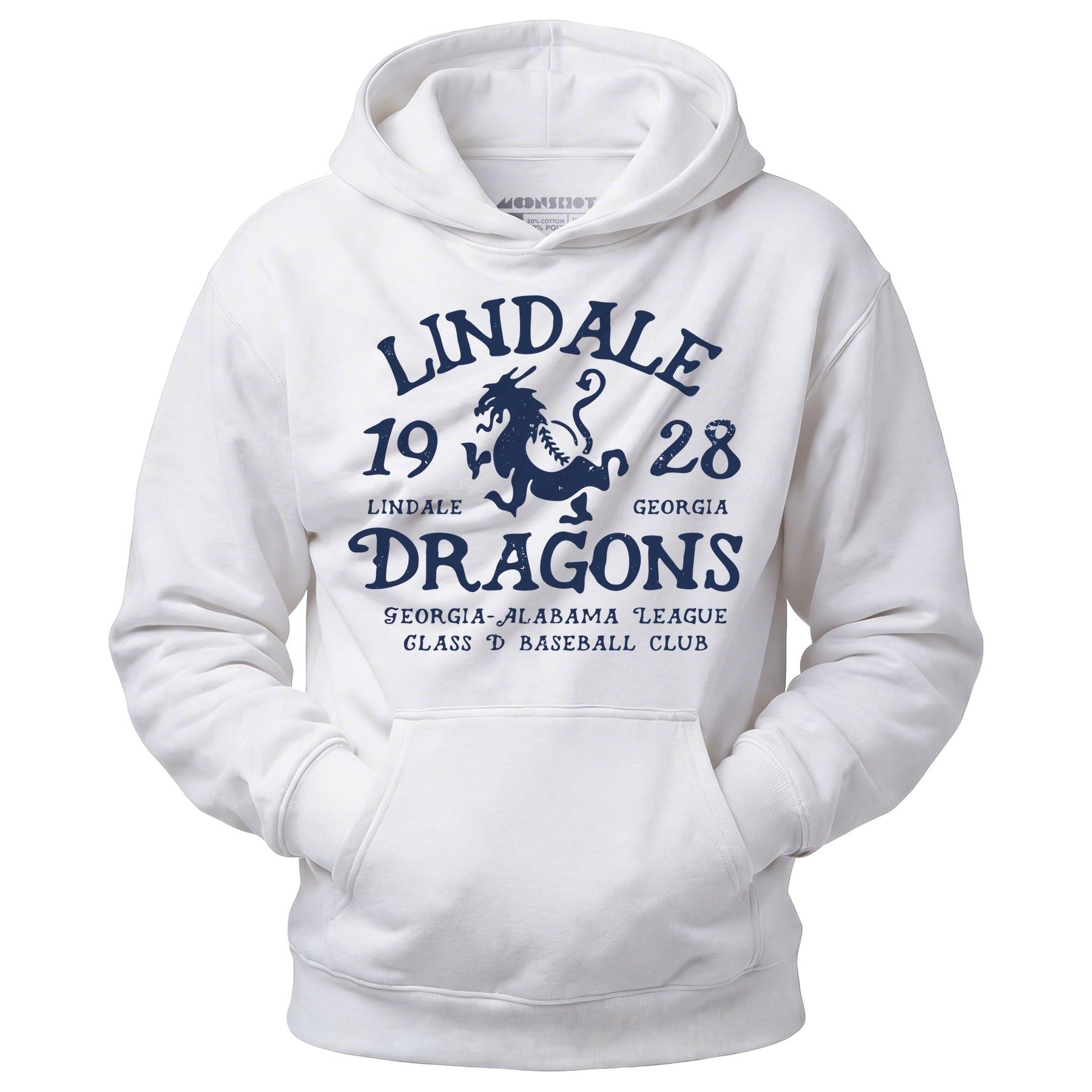 Lindale Dragons - Georgia - Vintage Defunct Baseball Teams - Unisex Hoodie