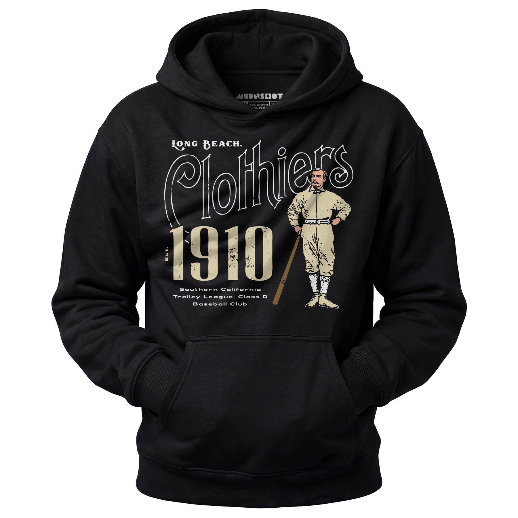 Long Beach Clothiers - California - Vintage Defunct Baseball Teams - Unisex Hoodie