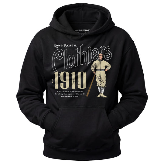 Long Beach Clothiers - California - Vintage Defunct Baseball Teams - Unisex Hoodie
