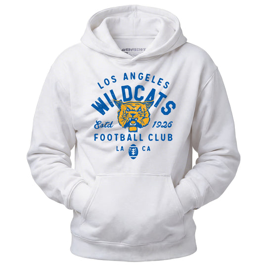 Los Angeles Wildcats - California - Vintage Defunct Football Teams - Unisex Hoodie