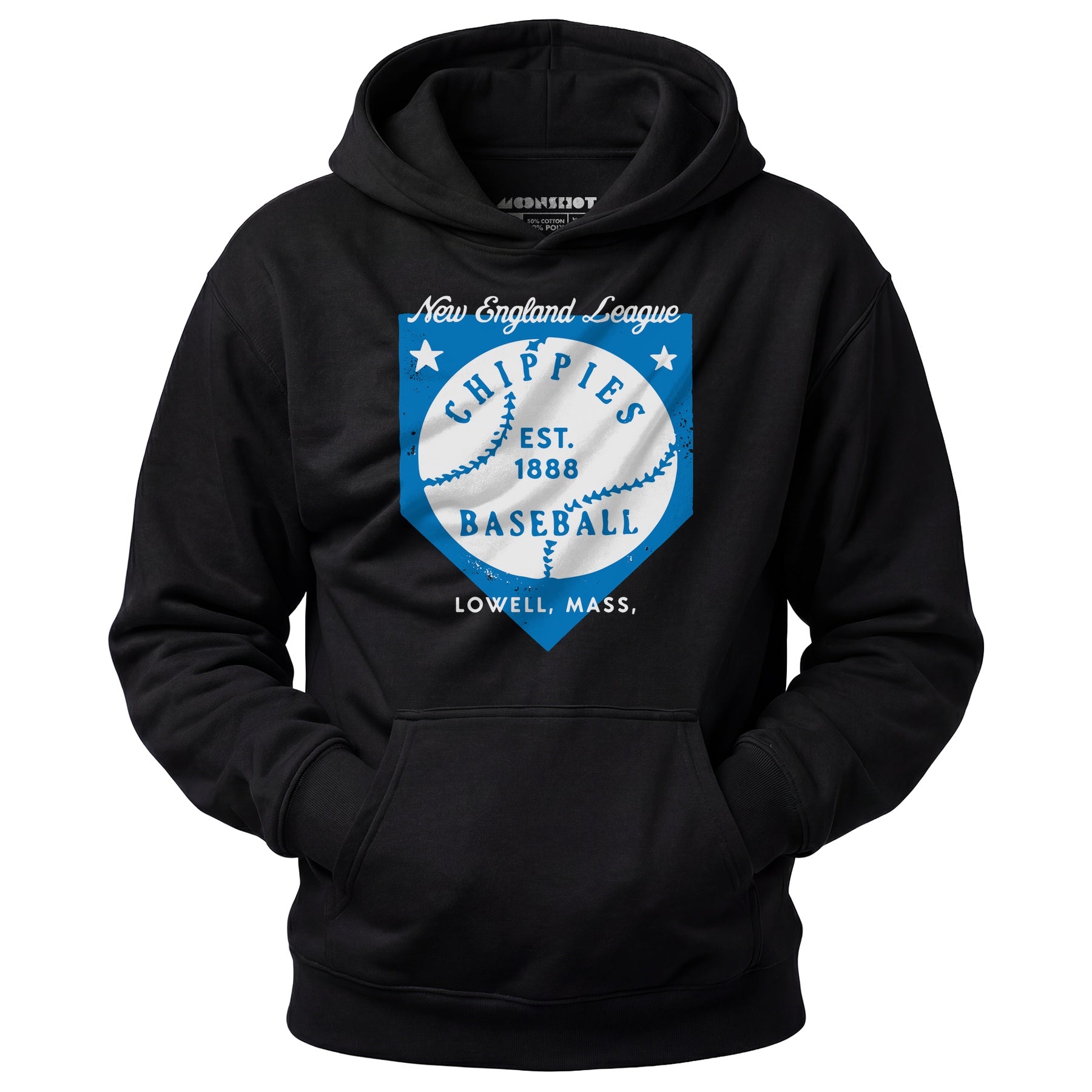 Lowell Chippies - Massachusetts - Vintage Defunct Baseball Teams - Unisex Hoodie