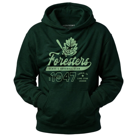 Lufkin Foresters - Texas - Vintage Defunct Baseball Teams - Unisex Hoodie