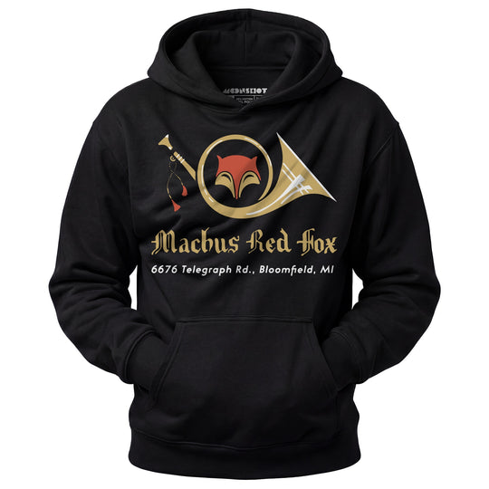 Machus Red Fox - Bloomfield, MI - Vintage Restaurant - Unisex Hoodie
