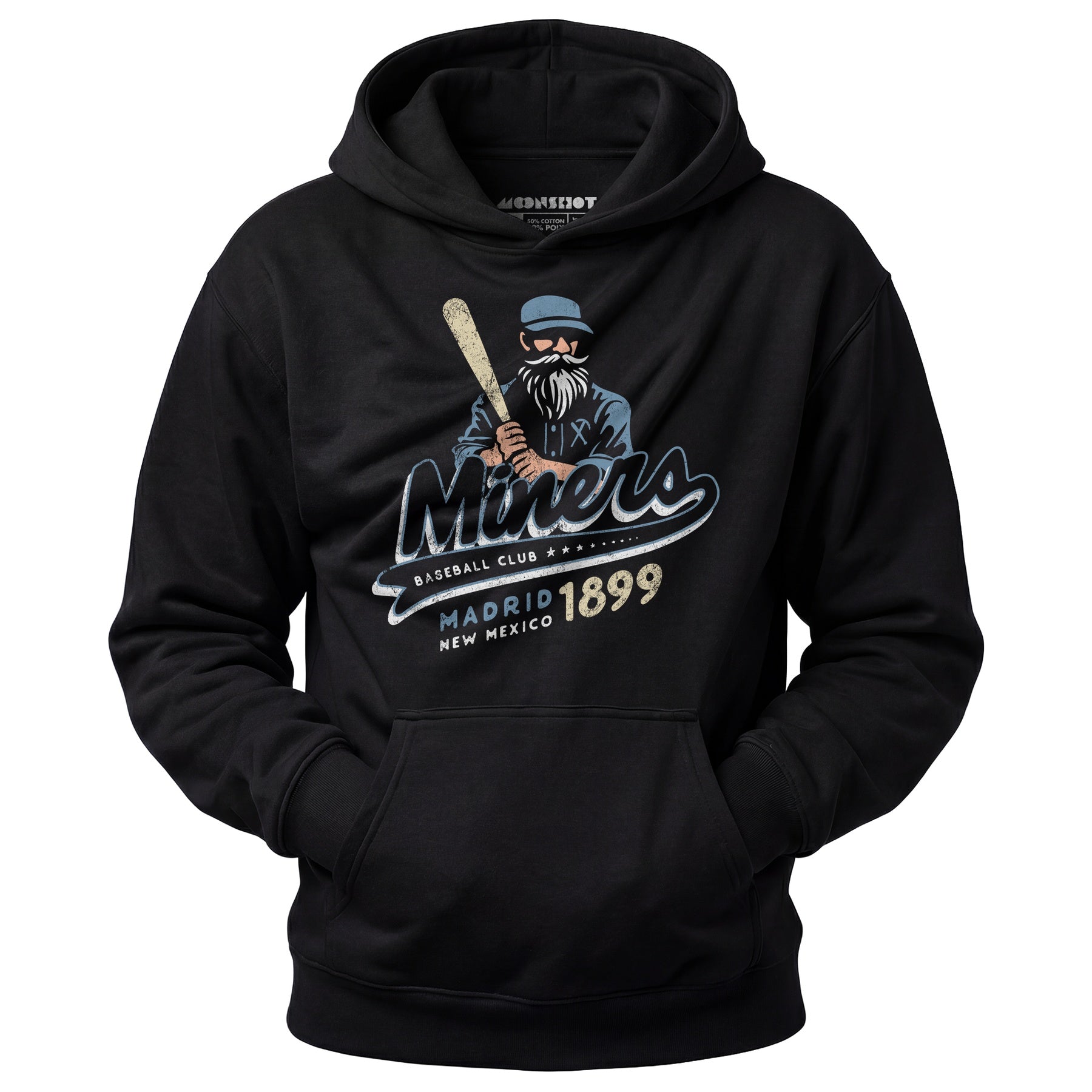 Madrid Miners - New Mexico - Vintage Defunct Baseball Teams - Unisex Hoodie
