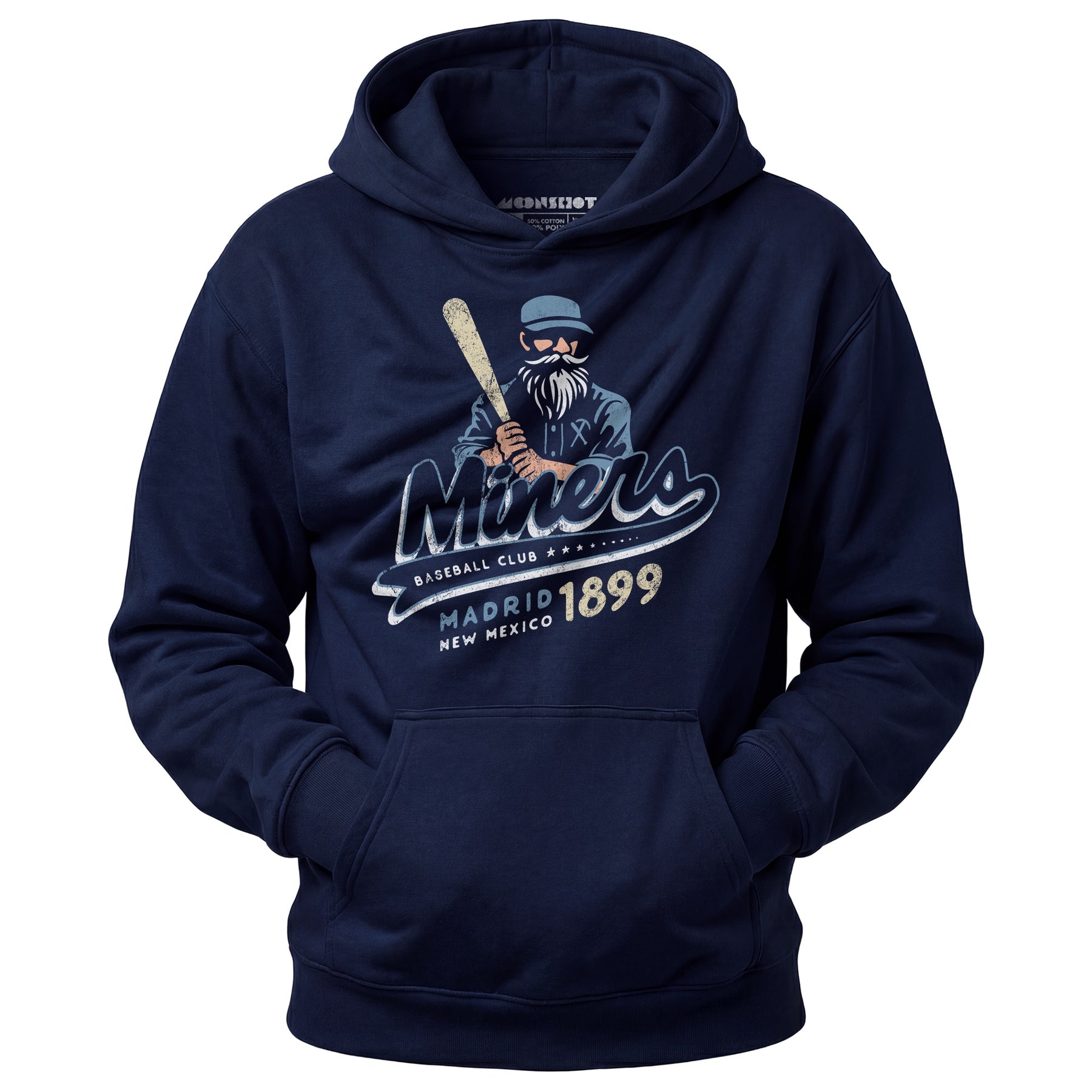 Madrid Miners - New Mexico - Vintage Defunct Baseball Teams - Unisex Hoodie