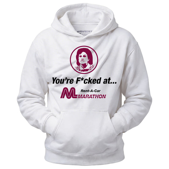 Marathon Car Rental - Planes, Trains and Automobiles - Unisex Hoodie