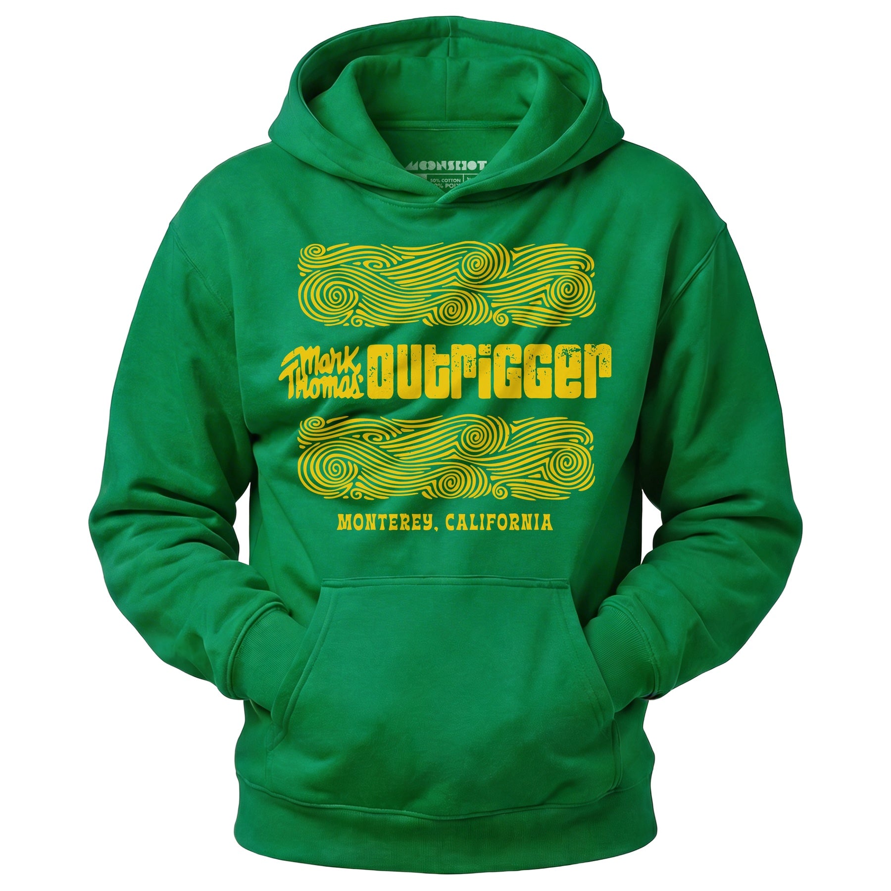 Mark Thomas Outrigger - Monterey, CA - Vintage Tiki Bar - Unisex Hoodie