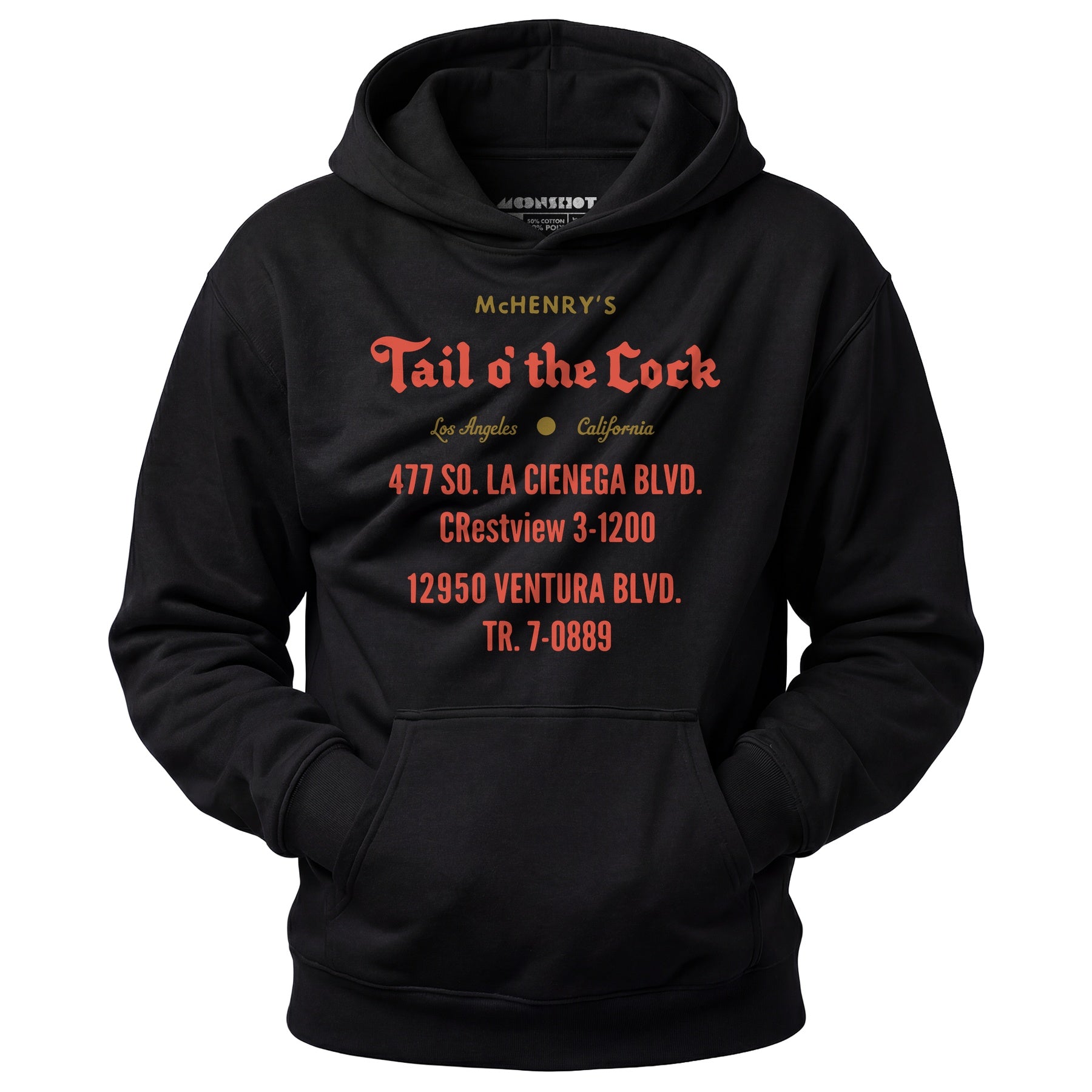 McHenry's Tail o' the Cock - Los Angeles, CA - Vintage Restaurant - Unisex Hoodie