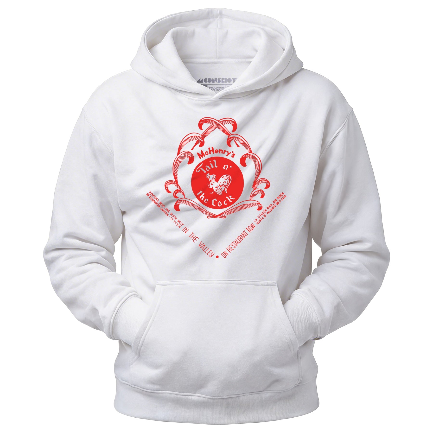 McHenry's Tail o' the Cock v2 - Los Angeles, CA - Vintage Restaurant - Unisex Hoodie
