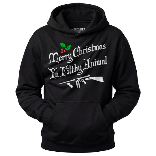 Merry Christmas Ya Filthy Animal - Unisex Hoodie