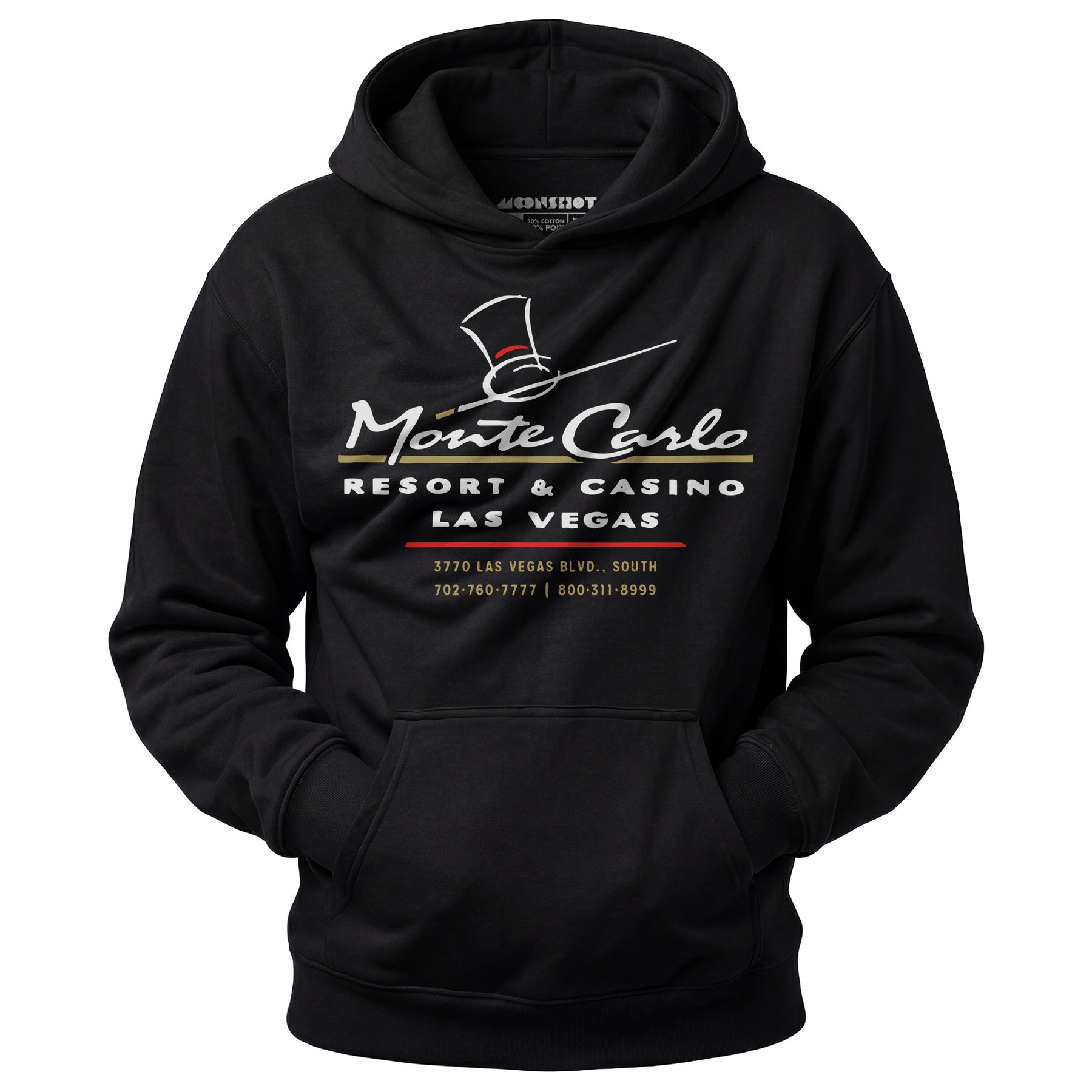 Monte Carlo - Vintage Las Vegas - Unisex Hoodie
