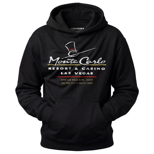 Monte Carlo - Vintage Las Vegas - Unisex Hoodie