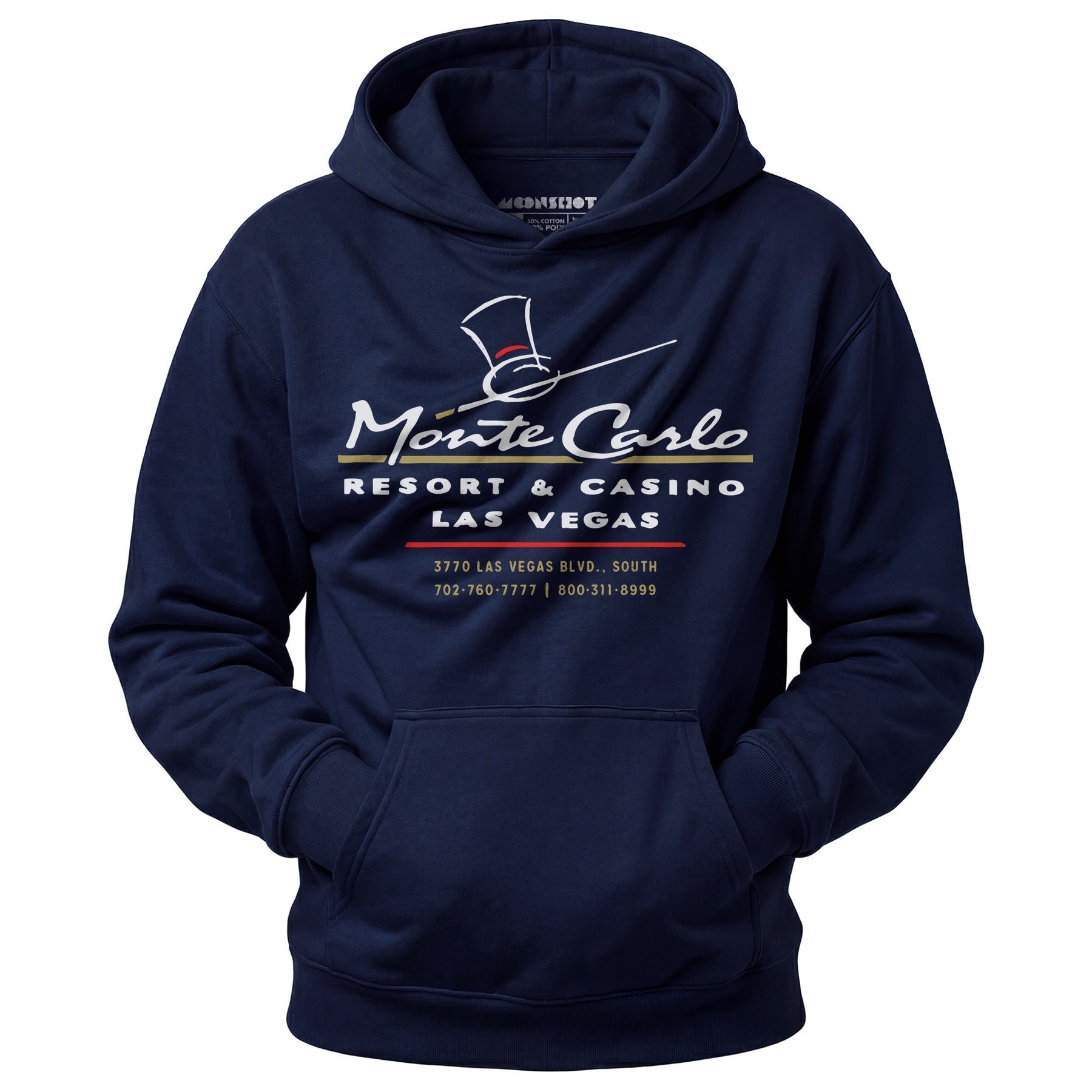 Monte Carlo - Vintage Las Vegas - Unisex Hoodie