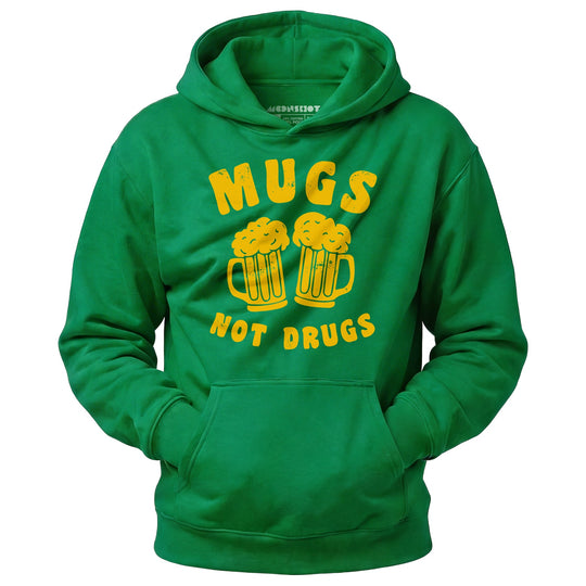 Mugs Not Drugs - Unisex Hoodie