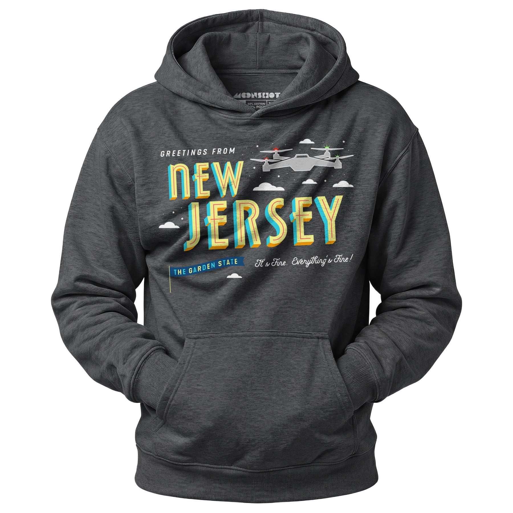 New Jersey Drones - Everything's Fine - Unisex Hoodie