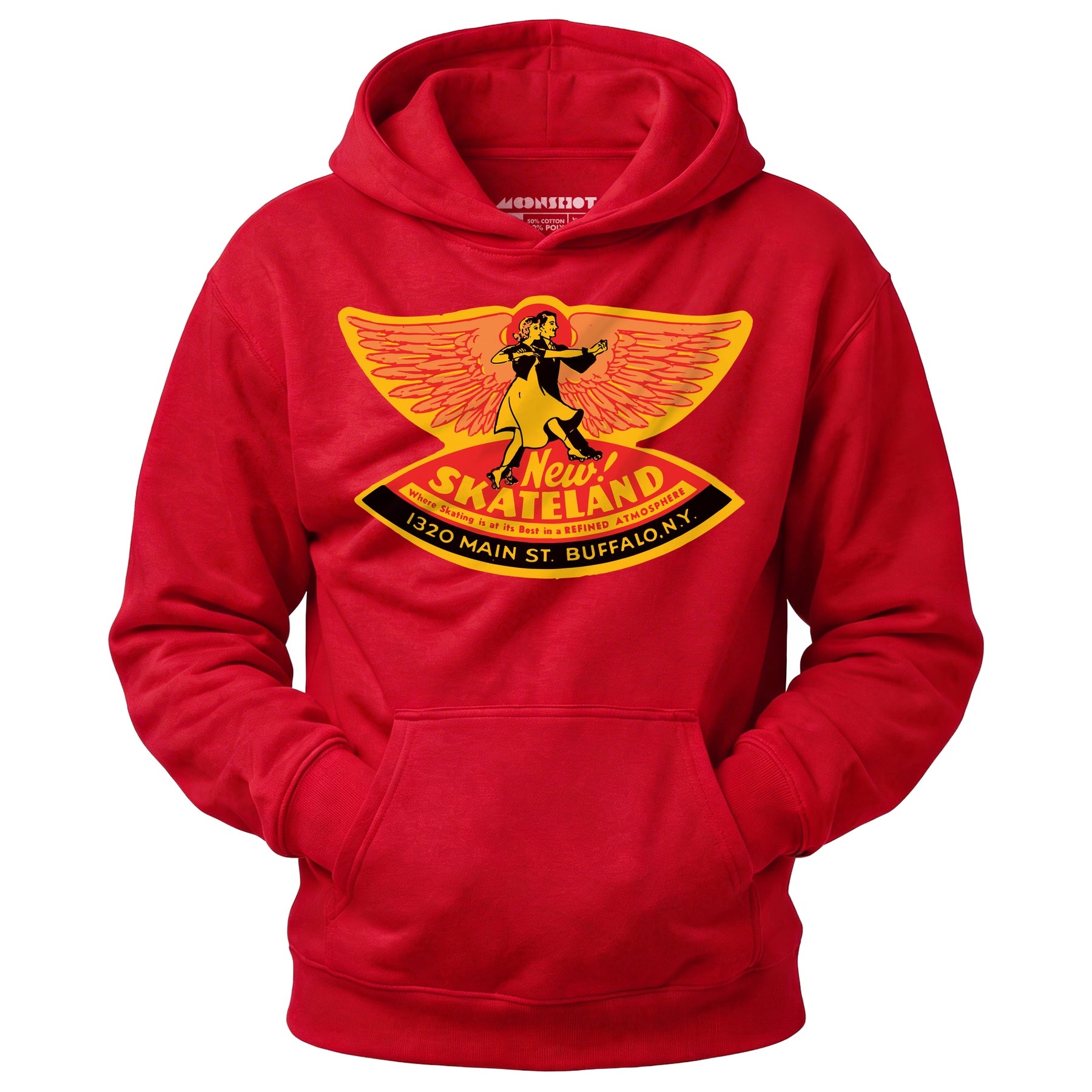 New Skateland - Buffalo, NY - Vintage Roller Rink - Unisex Hoodie