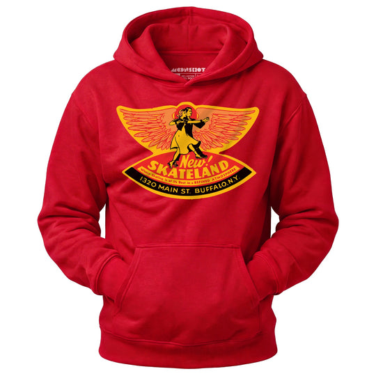 New Skateland - Buffalo, NY - Vintage Roller Rink - Unisex Hoodie