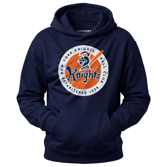 New York Knights Ball Club Patch - Unisex Hoodie