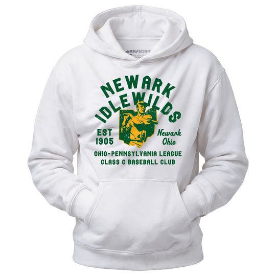 Newark Idlewilds - Ohio - Vintage Defunct Baseball Teams - Unisex Hoodie