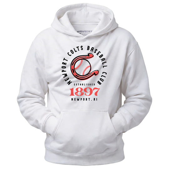 Newport Colts - Rhode Island - Vintage Defunct Baseball Teams - Unisex Hoodie