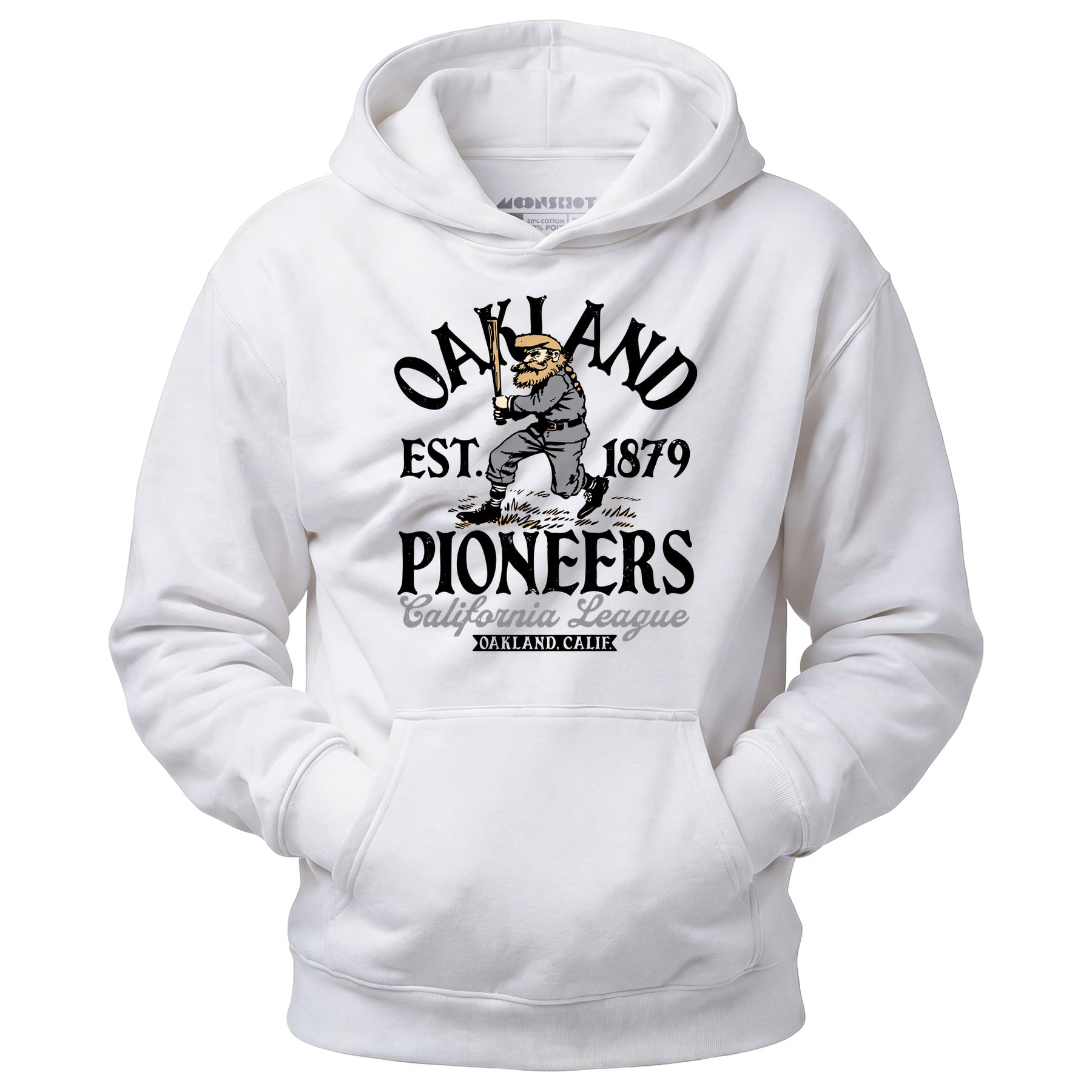 Oakland Pioneers - California - Vintage Defunct Baseball Teams - Unisex Hoodie