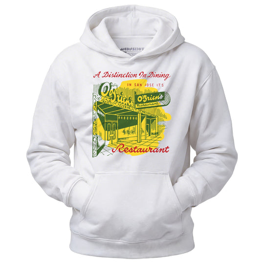 O'Brien's - San Jose, CA - Vintage Restaurant - Unisex Hoodie