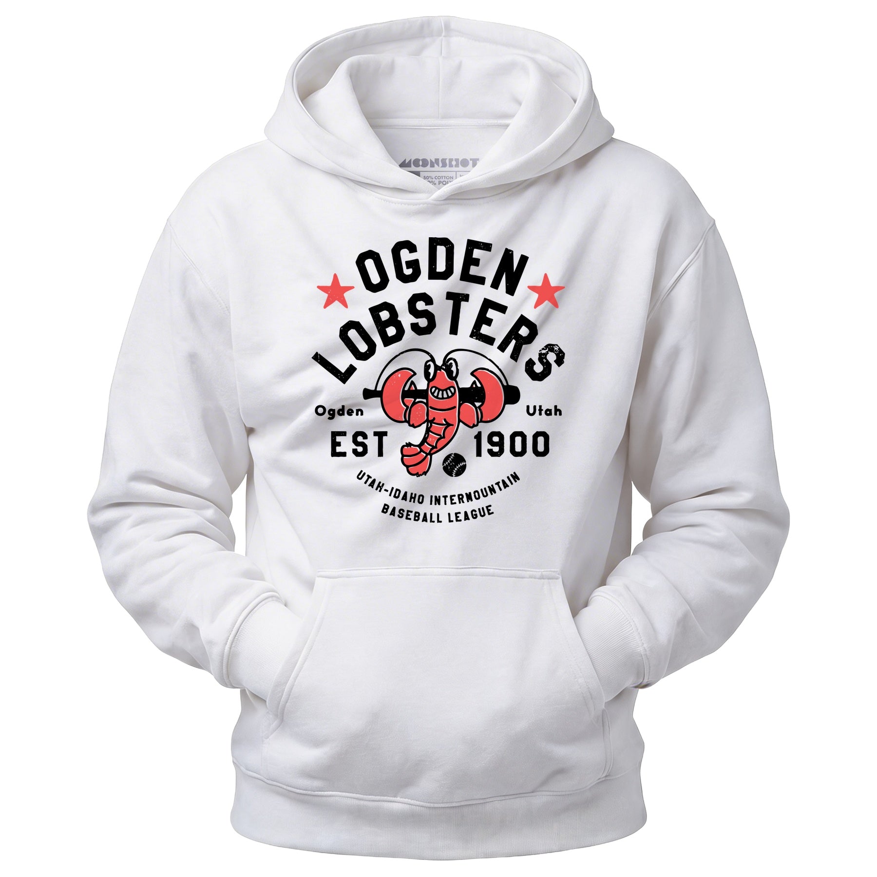 Ogden Lobsters - Utah - Vintage Defunct Baseball Teams - Unisex Hoodie